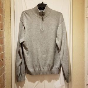 Nautica Men's Long Sleeve Quarter-Zip Sweater